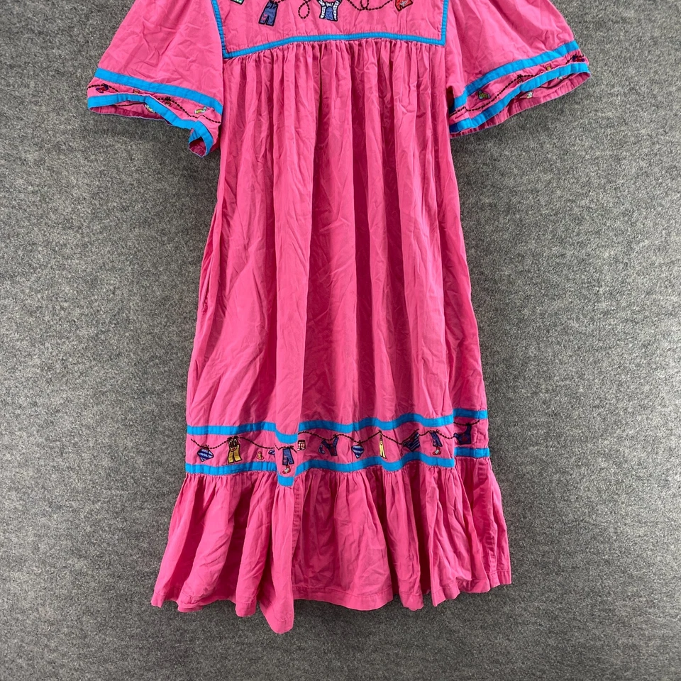 Ночное платье Cabernet женское L большое розовое квадратный вырез короткий рукав хлопок для сна - Изображение 4 из 4