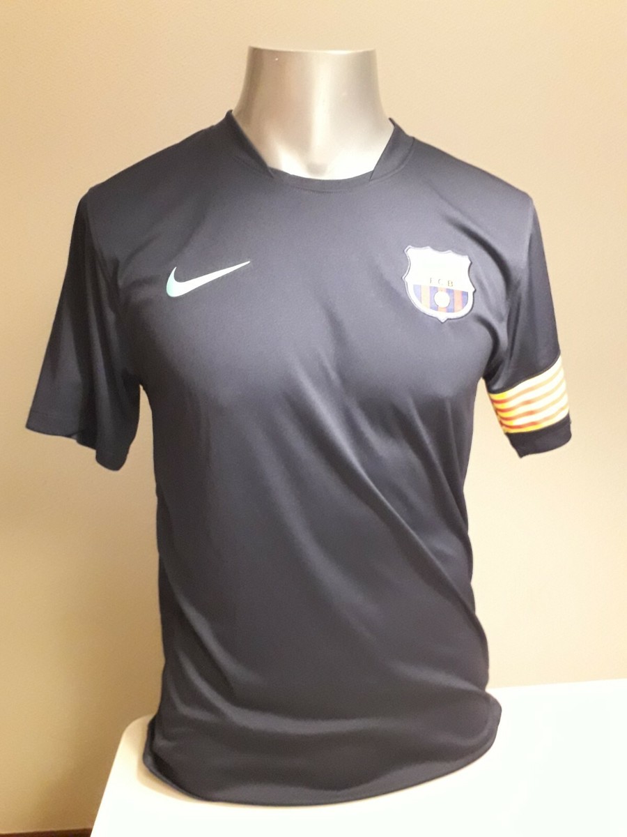 Nike T-Shirt FC Barcelona Evergreen Crest Homme (Bleu) | Sportpursuit