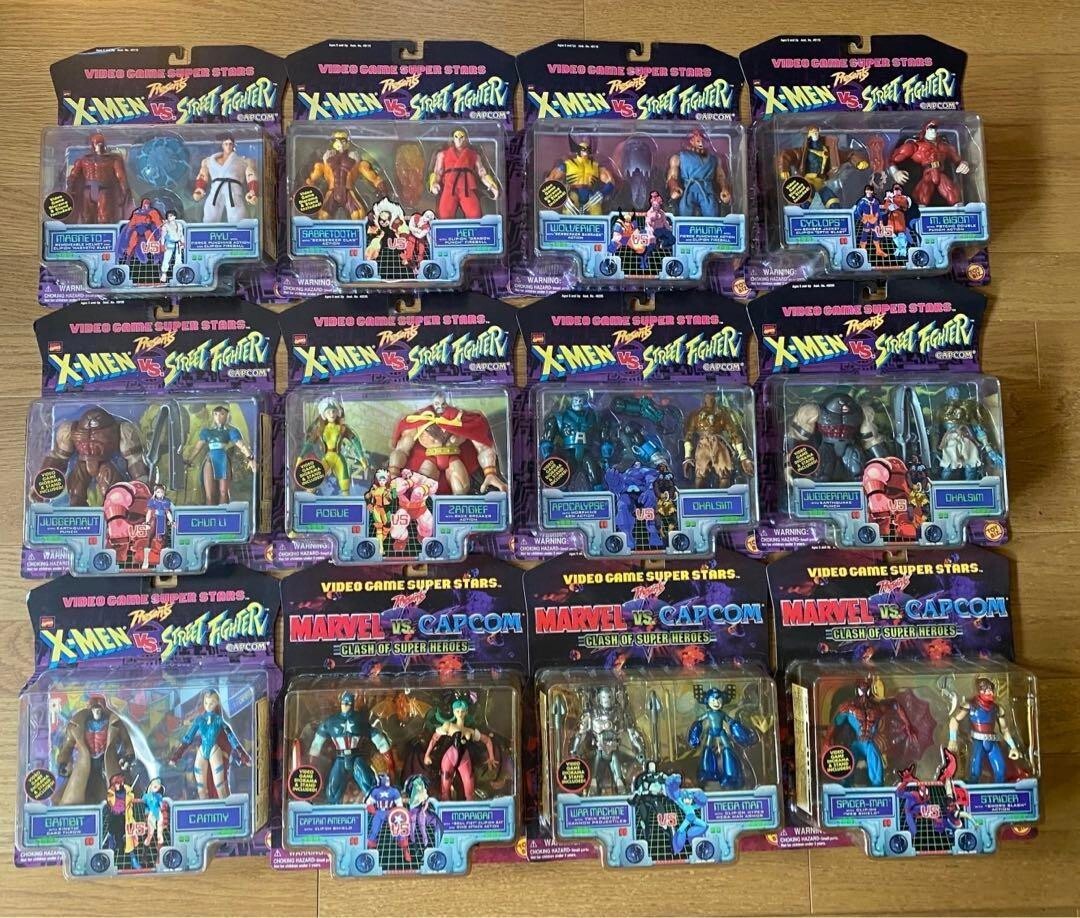 X-Men Vs Street Fighter Toy Biz Action Figure Vintage 12 X-Men Vs Street Fighter Toy Biz Action Figure Vintage 12