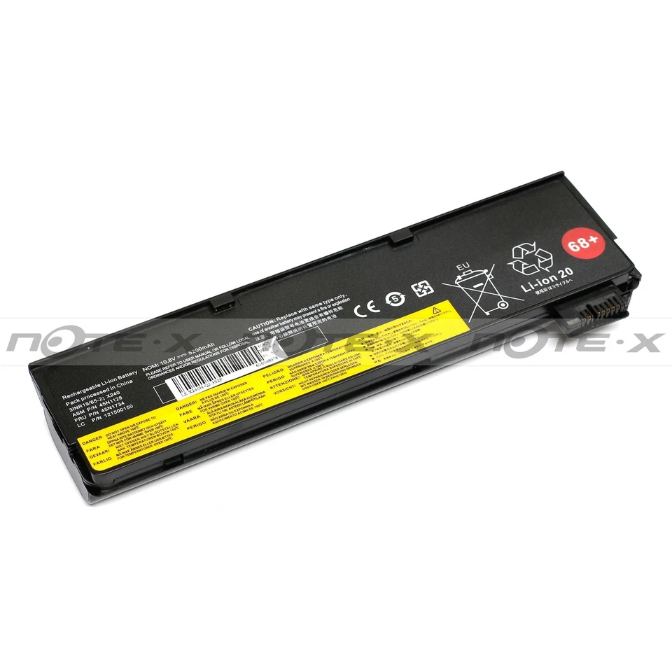BATTERIE POUR IBM LENOVO ThinkPad X250 X260 68+ 10.8V 5200MAH