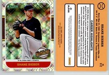 Shane Bieber 2021 Donruss Highlights Diamond H12 Guardians