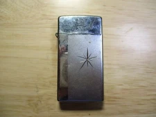 VTG | Scripto Starburst Butane Lighter - Silver