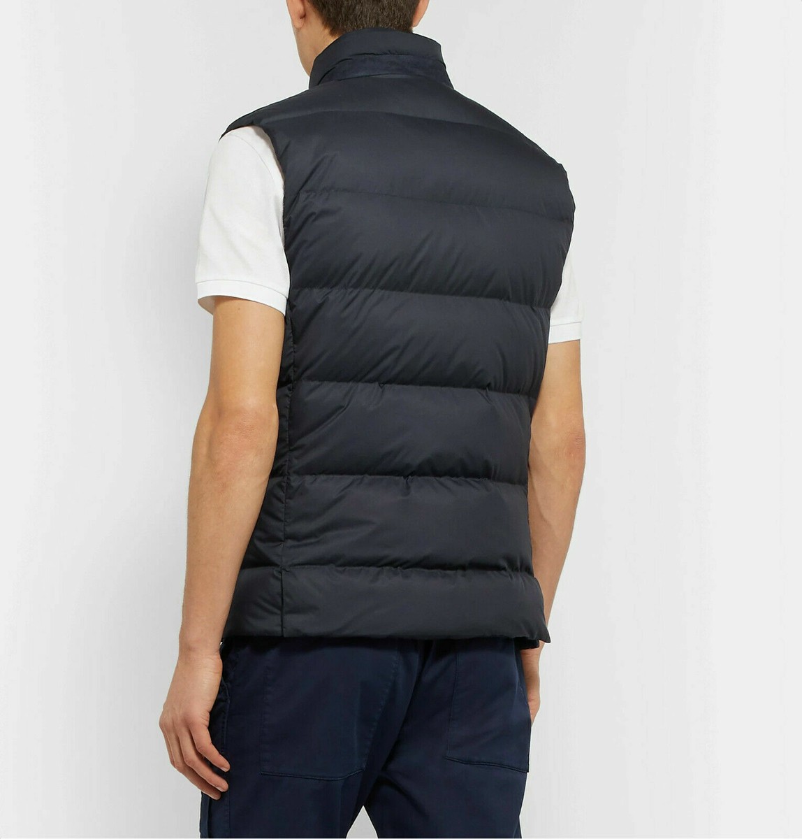 Ralph Lauren Purple Label Whitwell Quilted Navy Down Puffer