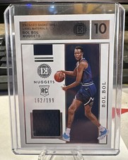 Bol Bol Rookie Patch! 2019-20 Panini Encased Rookie Label Materials /199 #RL-BOL
