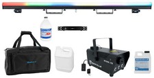 American DJ Pixie Strip-60 1M LED Pixel Strip Light Pixel Map Control Fogger Bag