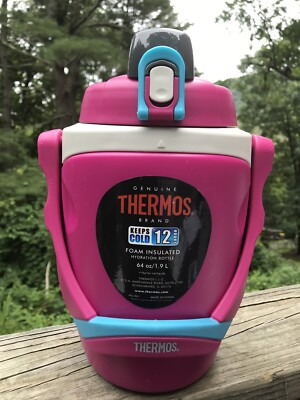 thermos 64 ounce foam insulated hydration bottle
