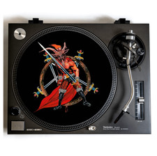 SLAYER Turntable Slipmat for Vinyl Records 12  DJ Slip Mat Thrash Metal patches