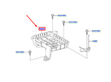 LEXUS UX Batteriefach 7440412560 NEU ORIGINAL