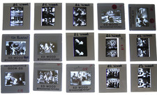 JOHNNY DEPP MARTIN LANDAU ED WOOD 1994 15 VINTAGE SLIDES LOT TIM BURTON