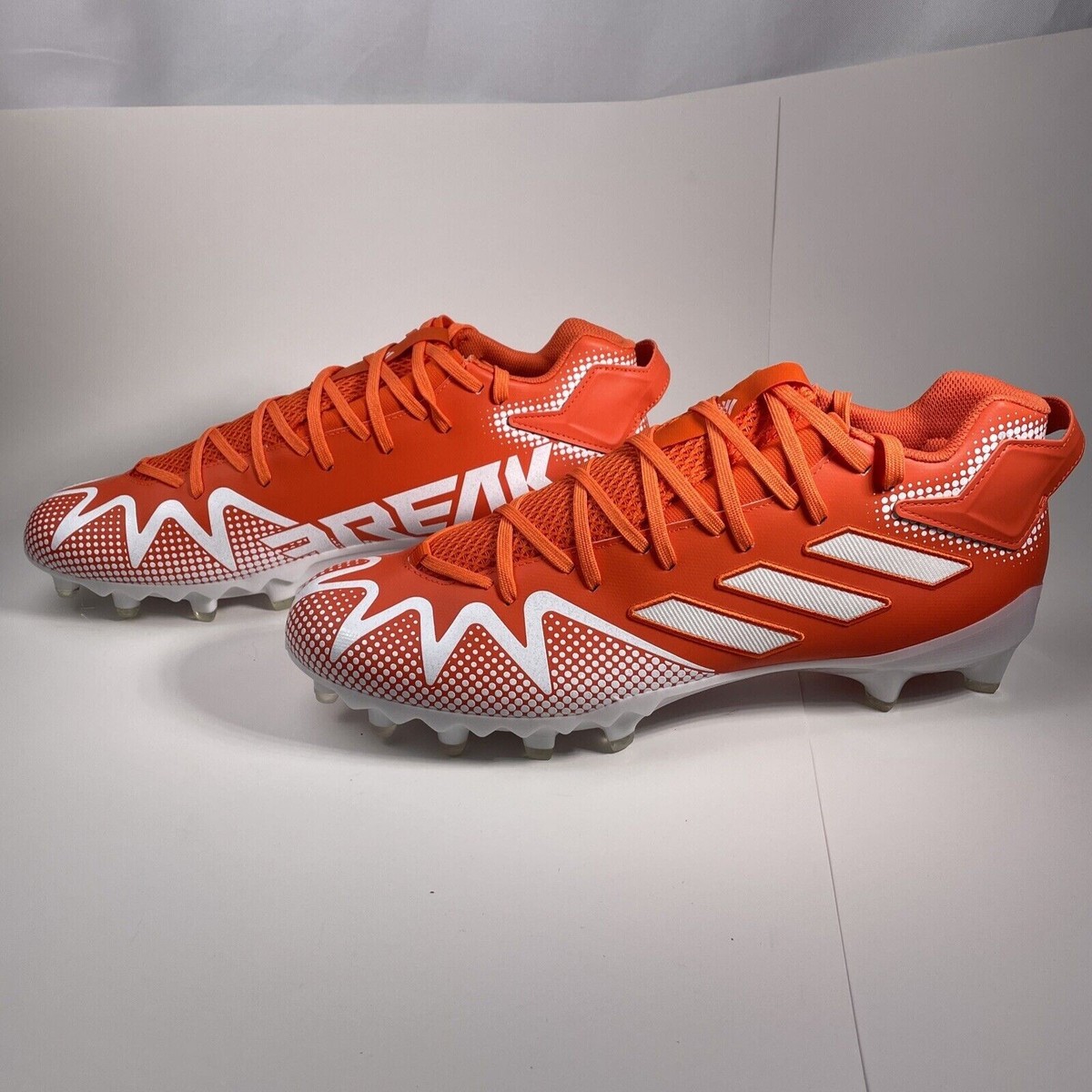 Men’s Adidas Football Cleats Freak 22 Team Orange / White H03637 Size 10.5 NEW. Adidas Freak 22  main image 4