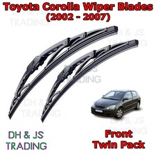 (02-07) Toyota Corolla Set spazzole tergicristallo anteriori 22" 19" tergicristalli