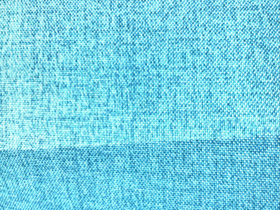 Tapicería de tela exterior patio porche azul azulado liso POR YARDA Foto 2 de 4