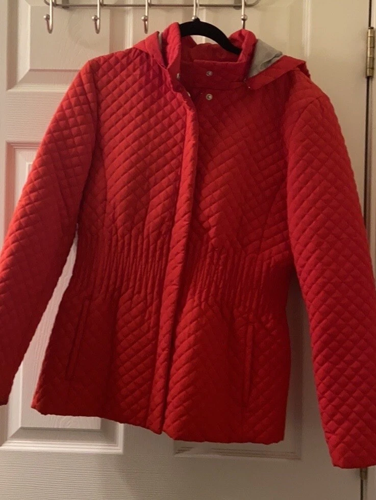 Calvin klein diamond quilted coat sales