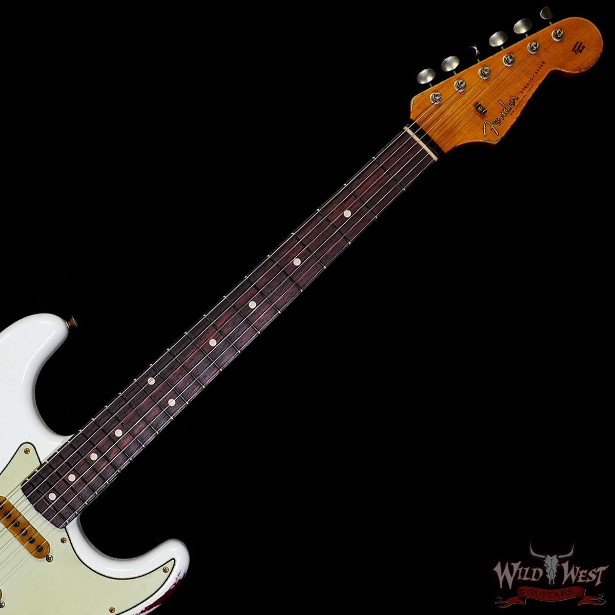 Fender Custom Shop White Lightning 2.0 Strat HSS Heavy Relic