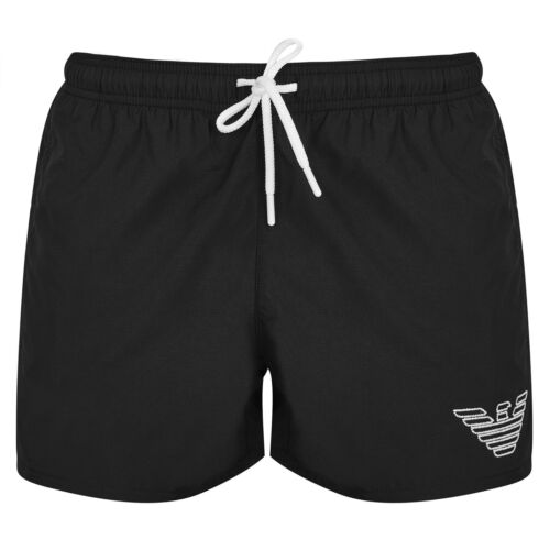 Emporio Armani Mens Swim Shorts Pants Trousers Bottoms Drawstring Elasticated - Afbeelding 1 van 5