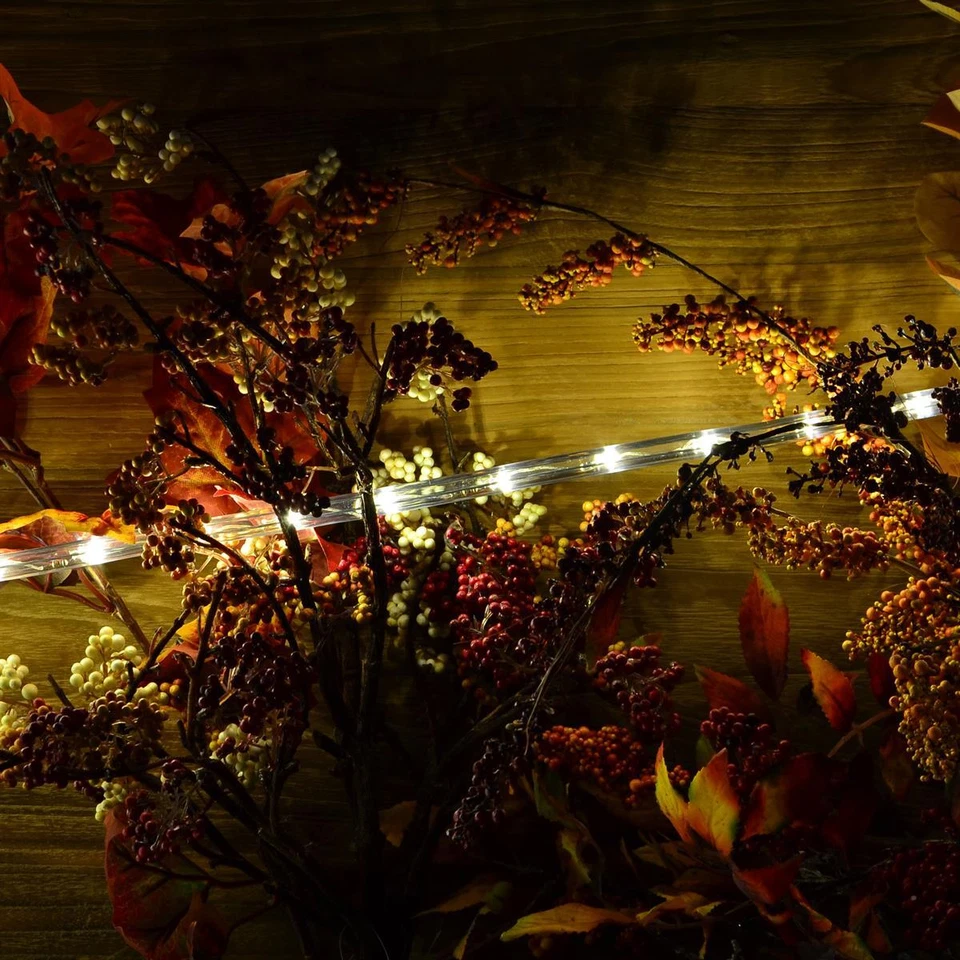 10 m LED Lichterschlauch warm weiß 240 LED Weihnachtsbeleuchtung Leuchtdeko Xmas - Bild 3 von 4