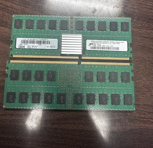 IBM 8GB 1GX72 DDR2 533 Memory 45D1213 F85772 - Picture 3 of 3