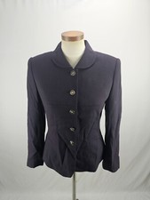 Kasper Women's Purple Blazer Jacket 4