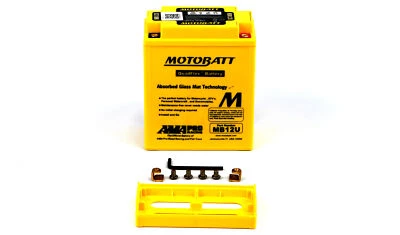 MB12U MOTOBATT Quadflex AGM Fahrrad Akku 12V 15Ah - Bild 1 von 3