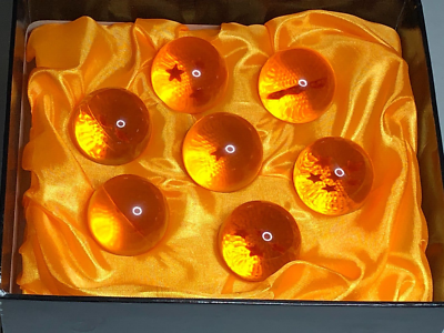Dragon Ball Z Bandai Crystal Ball Set Orange | eBay
