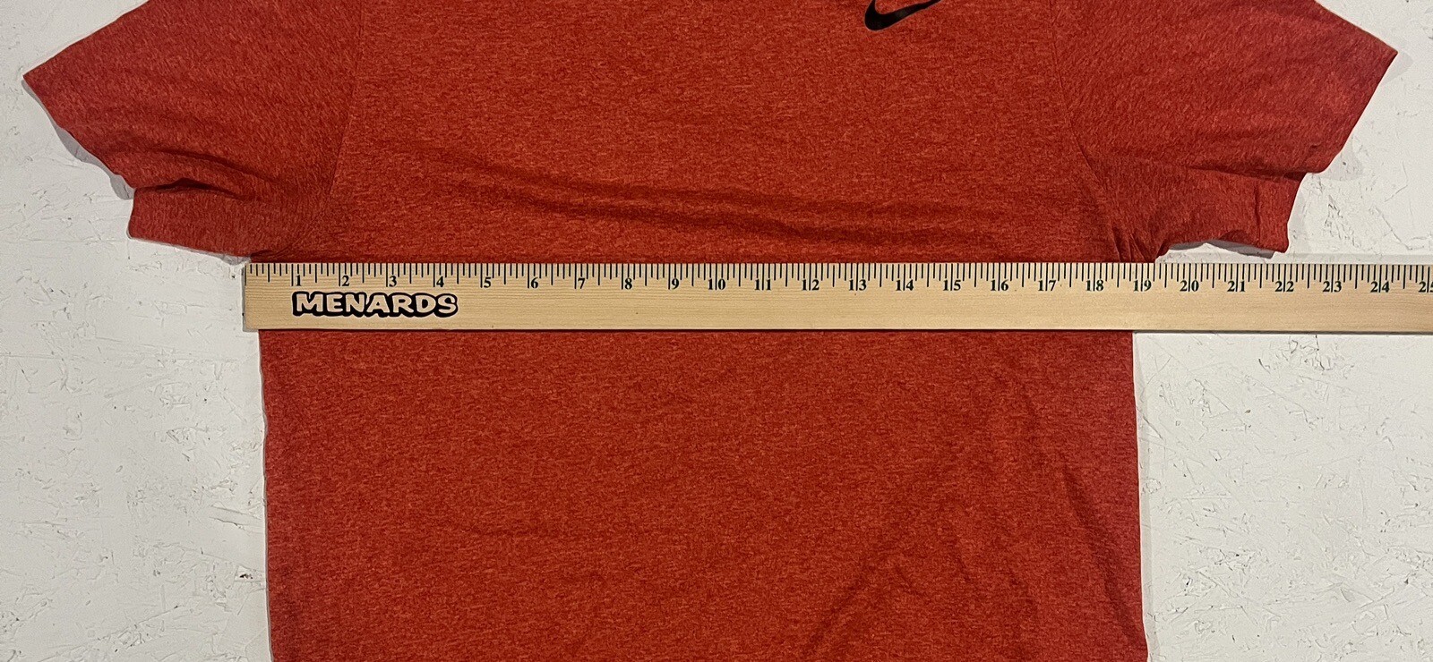 Nike T-Shirt Mens Medium Dri-FIT Training Orange Stretch Workout Gym Athletic thumbnail 7