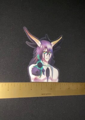 Bleach Ulquiorra 3D Lenticular Anime Motion Car Sticker Decal Peeker
