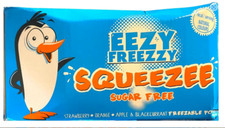 Ice Lollies Sugar Free Freeze Pops- Bulk Box-20x10x 50ml-Eezy Freezzy 200 Total