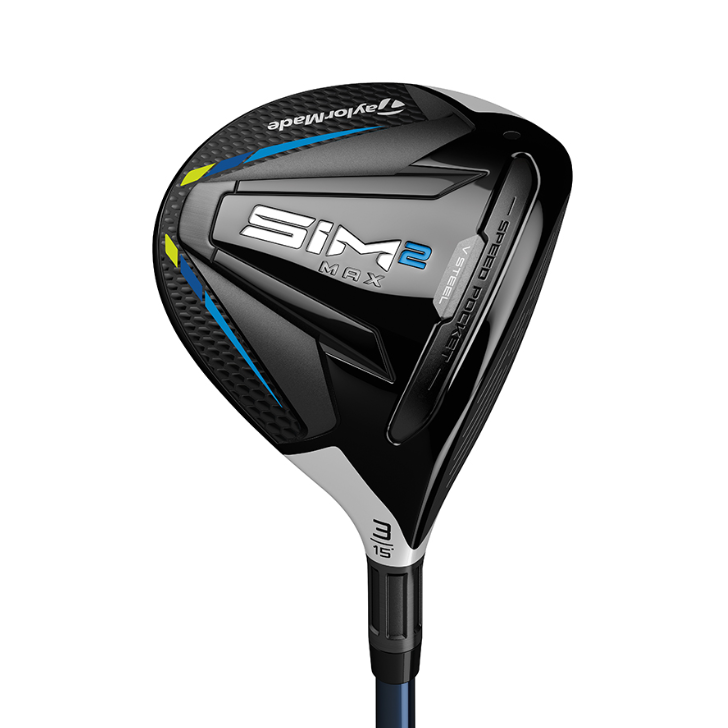 NEW LEFTY TaylorMade SIM2 MAX 3W Fairway Wood / TENSEI_BLUE_TM50
