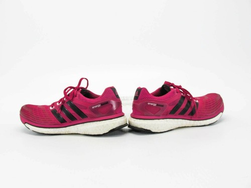 Adidas Women Shoe Energy Boost Size 9.5M Pink Athletic Sneaker Pre Owned qp - Picture 12 of 12