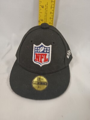 NFL A Patch 59Fifty Fitted Hat Black Sz 1/4 For Dolls