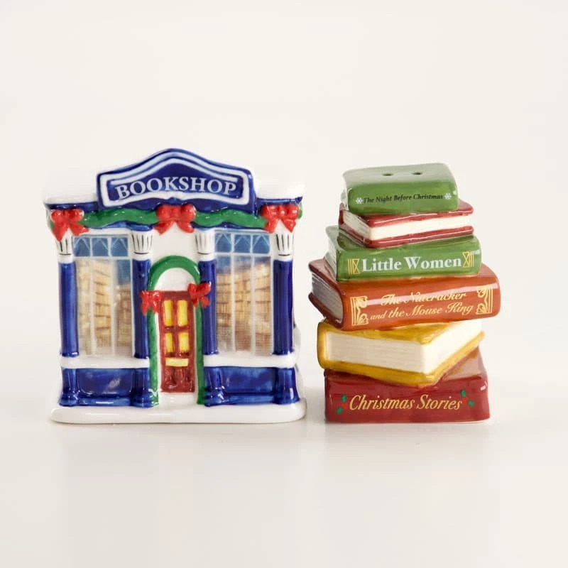 Salt And Pepper Shaker Book Decorative & Shakers for sale | eBay