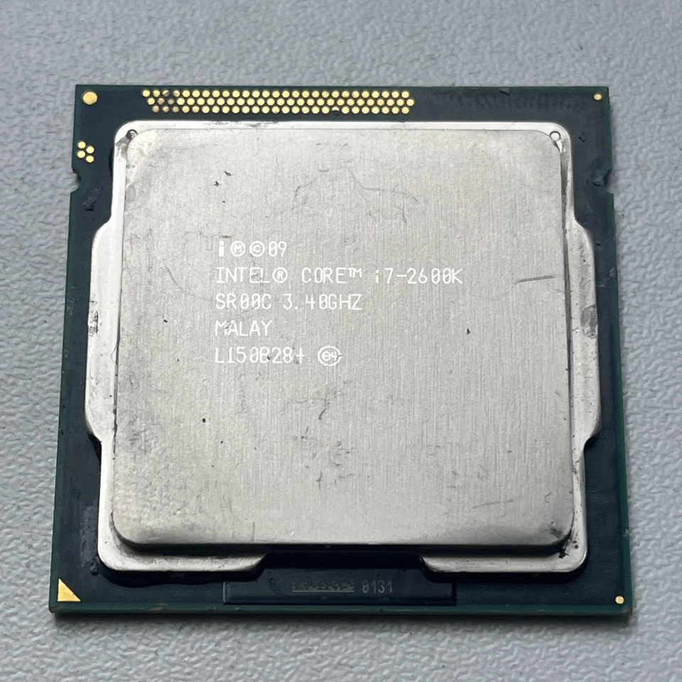 Intel Core i7 2600K 3.8GH Turbo LGA1155 2nd Gen Sandy Bridge Processor CPU SR00C - Image 2 of 3