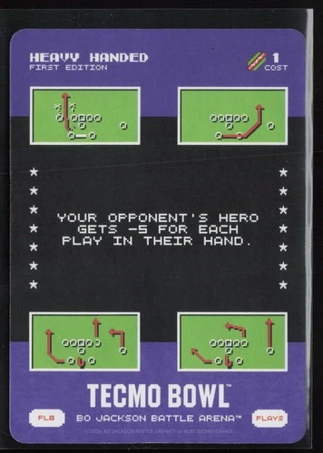 2026 Bo Jackson Battle Arena Tecmo PL8