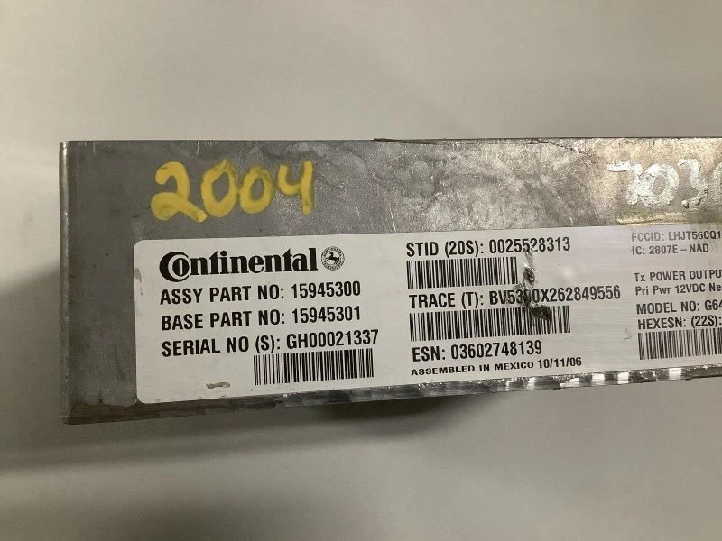 Chasis ECM Communication Onstar Opt UE1 compatible con 02 04-06 ENVOY 48090 Foto 2 de 4