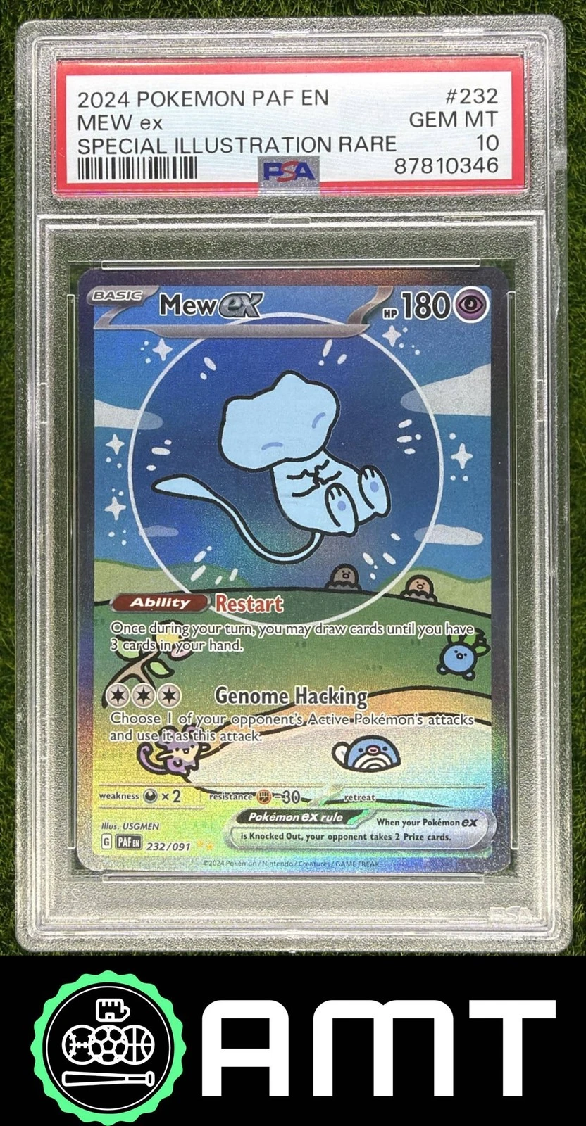 Mew ex - Paldean Fates #232 Price & Value ($889.59) | PokeScope