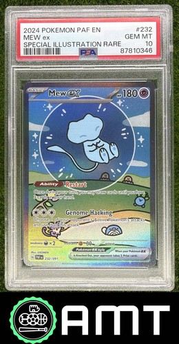Mew ex PSA 10 2024 Pokemon Paldean Fates #232/091 0346