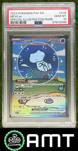 Mew ex PSA 10 2024 Pokemon Paldean Fates #232/091 0346