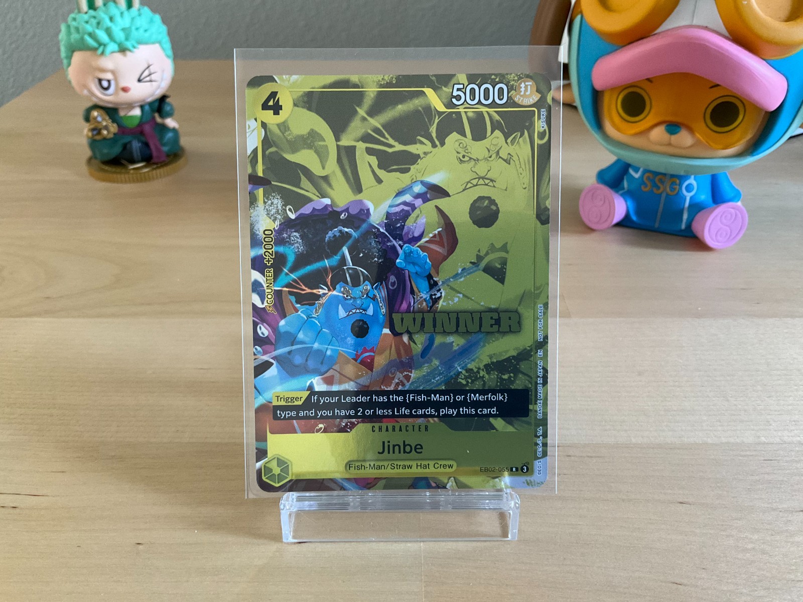 Jinbe (Winner Pack 2025 Vol. 3) EB02-055 One Piece Promotion Cards Foil