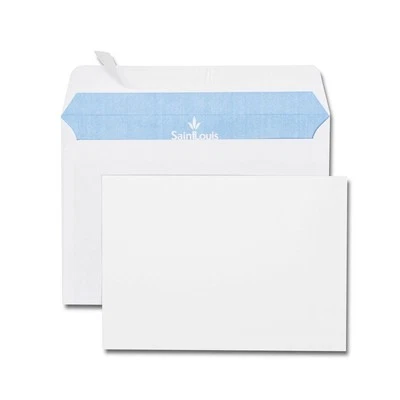 [6656] GPV Paquet de 20 cartes 105x148 90g + 20 enveloppes bristol blanches C... - Photo 1/2