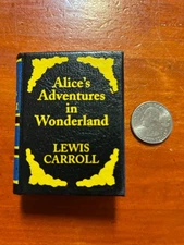 Alice's Adventures in Wonderland by Lewis Carroll Del Prado Miniature Leather **