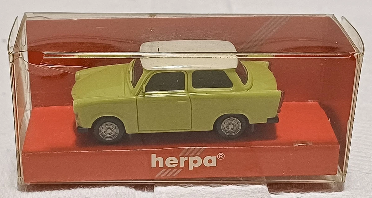 Herpa Modellino Auto Trabant 601 Universal – Scala 1:87, Plastica, Dettaglio Originale, Pezzo Da Collezione, Fatto In Germania