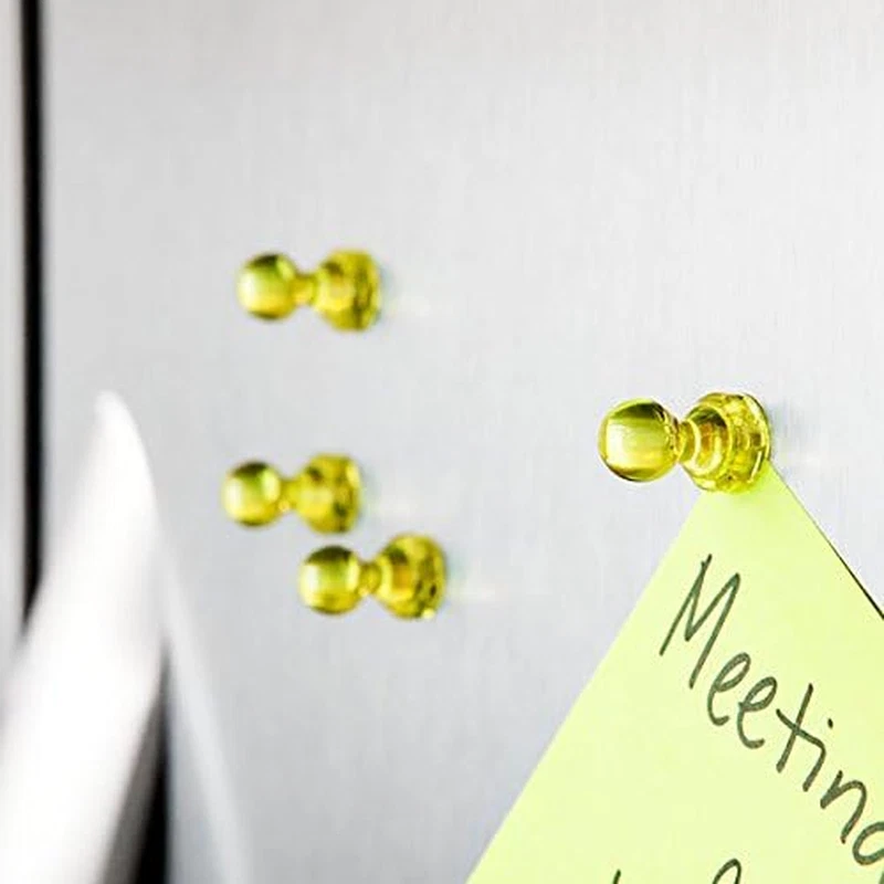 Push-Pin Magnets,Colorful,Whiteboard,Office & Home,Map Pins,Assorted,Magnetic,Ki - Image 2 of 4