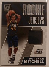 2017-18 Panini Donruss - Rookie Jerseys Donovan Mitchell #RJ-DM2 (MEM, RC)
