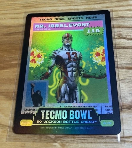 Bo Jackson Battle Arena Mr Irrelevant Brock Purdy Tecmo Bowl News Glow SSP