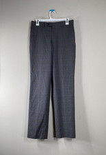 Lauren Ralph Lauren Dress Pants Boys 20 Gray Blue Plaid