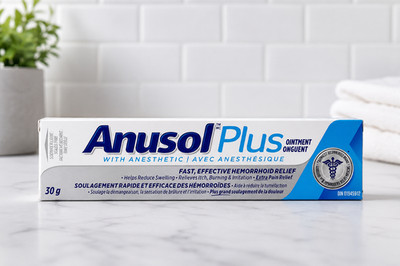 Anusol Plus - Hemorrhoidal Ointment Treatment 30g, Fast Relief