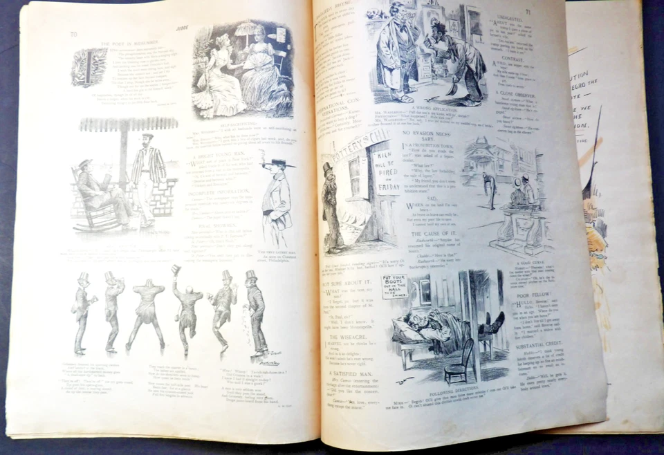 Judge, New York, July 30, 1892–Vol. 23, No. 563, Political Satire, Magazine. - Image 3 of 4