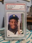1989 Upper Deck - Star Rookie Ken Griffey Jr #1 (RC)  PSA 9 MINT