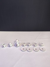 Vintage Porcelain Ceramic Tea Set - Barbie Sized