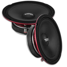 2x DS18 6.5" Midrange Speakers - 200W Rms 2-ohm PRO-SM6.2 Water Resistant Cone